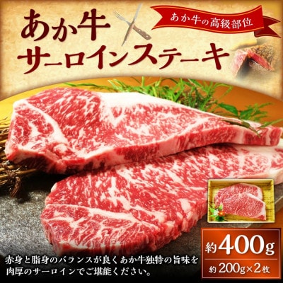 あか牛サーロインステーキ(200g×2枚)(上天草市)