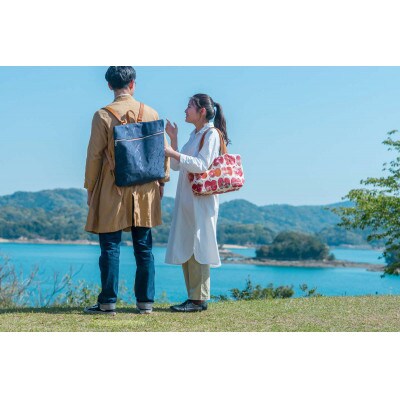 tote bag M レッドリンゴ