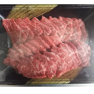 【毎月定期便】【GI認証】くまもとあか牛　焼肉用400g(上天草市)全3回