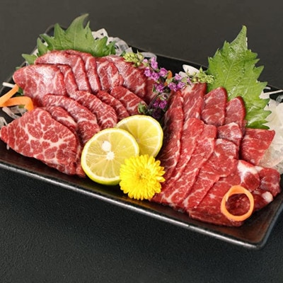 【馬刺し】熊本直送　霜降り　ブロック　500g(100g×5個)(上天草市)