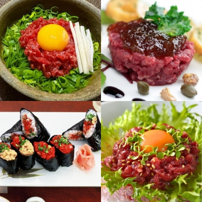 鮮馬刺しユッケ小分け　20個セット(各50g)(上天草市)