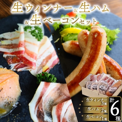 うえすたん手造り生ウィンナーと生ハムセット