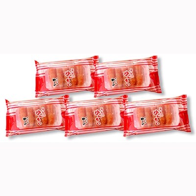 【のし付き】【ご家庭用の明太子】やまや　うちのめんたい切子込　150g　5個セット