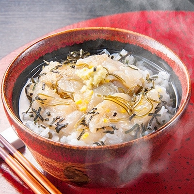 天然ふぐ&天然真鯛　生茶漬けセット(ふぐ3P、真鯛3P)