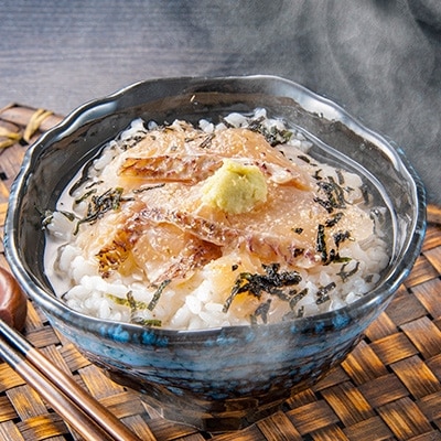 天然ふぐ&天然真鯛　生茶漬けセット(ふぐ3P、真鯛3P)