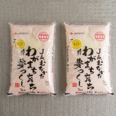 果物屋さんが選んだ米「夢つくし」10kg(粕屋町)