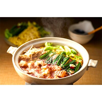 【毎月定期便】訳あり!博多明太もつ鍋セット　10人前　2400g(粕屋町)全3回