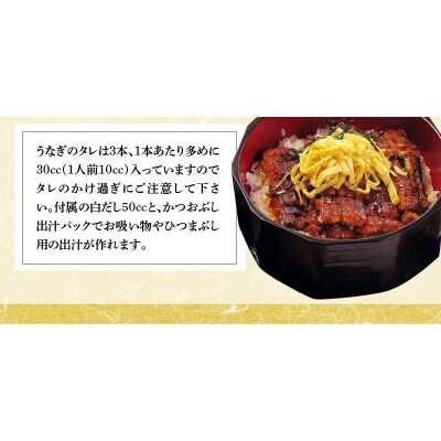 三河一色産 鰻ひつまぶし 6人前 出汁付き うなぎ処はちすか　H026-033