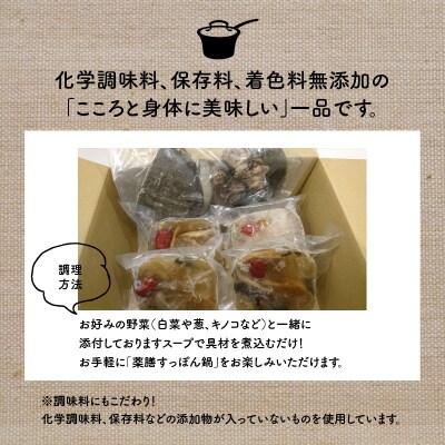 薬膳すっぽん鍋セット　H080-048