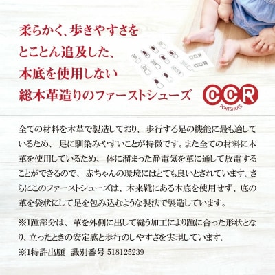 <紙箱> 靴職人手作り　こころがこもったファーストシューズ(C)　H066-020