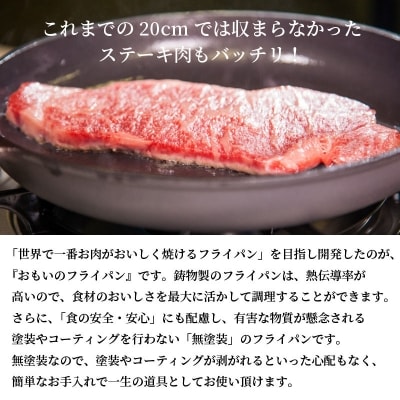 (某テレビ番組で紹介されました!)  おもいのフライパン 26cm H051-174