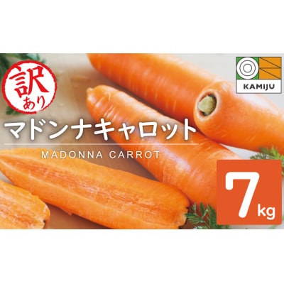 (TVで紹介)訳あり!こどもも食べられる甘み!「マドンナキャロット」 7kg H105-192