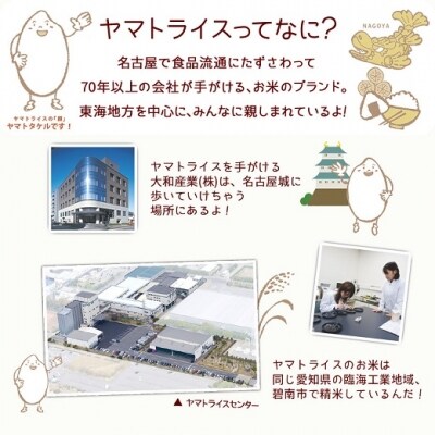 全国のお米食べ比べ 5kg ※6回定期便 安心安全なヤマトライス H074-254