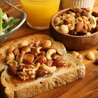 4種 無塩ミックスナッツ 2kg(1kg×2袋)  H059-151