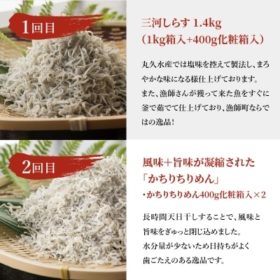 【定期便】迷ったらコレ!!丸久水産のうまいもん食べてみりん(毎月お届け全4回)　H018-031