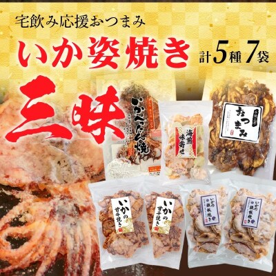 いか 姿焼き 姿揚げ ビールのおつまみ 宅飲み応援おつまみ「いか姿焼き三昧」　H011-069 | ふるさと納税のお礼品