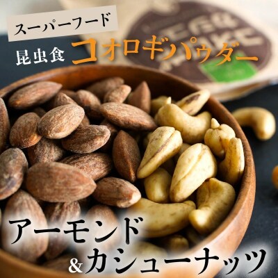 【スーパーフード】昆虫食 コオロギパウダー アーモンド&カシューナッツ H059-051