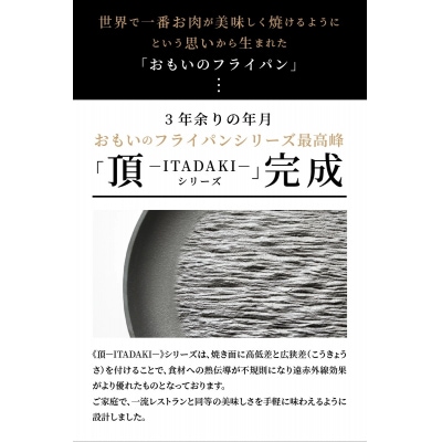 (某テレビ番組で紹介)フライパン26cm《頂-ITADAKI-》&ナベツカミ H051-169