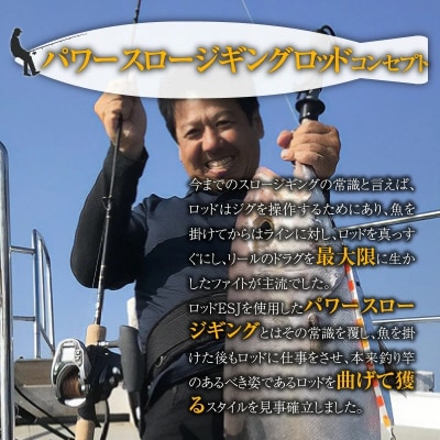 ロッド ESJシリーズ ESJ633 スロージギング・オールラウンダーロッド釣り竿　H153-091