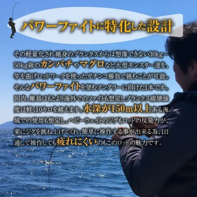 ロッド ESJシリーズ ESJ514 パワースロー スロージギング ジギング釣り竿　H153-105