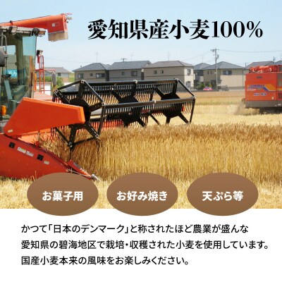 【小麦粉】碧海の恵み 薄力粉 国産 愛知県産 800g×5袋(計4kg)定期便12回H008-264