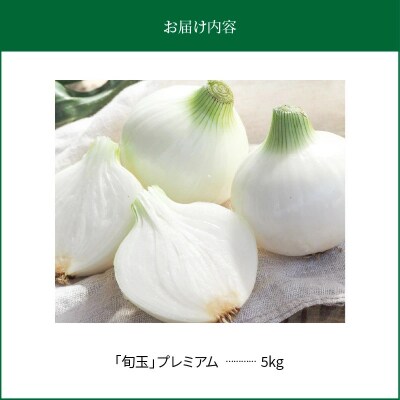 初夏の新玉ねぎ「旬玉」プレミアム5kg 5月発送　H105-098
