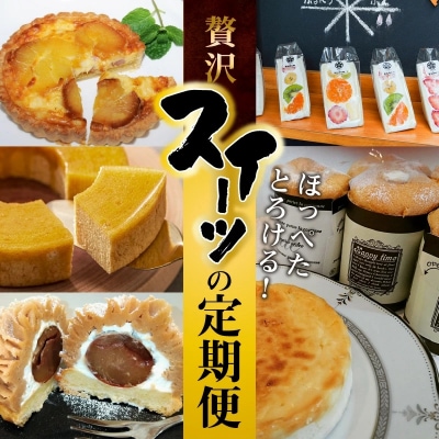 【全5回】ほっぺたとろける!贅沢 スイーツの定期便 H028-062