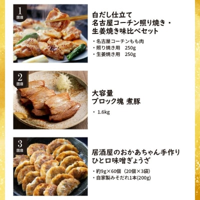 【全6回】厳選!お肉づくめの定期便　H028-080