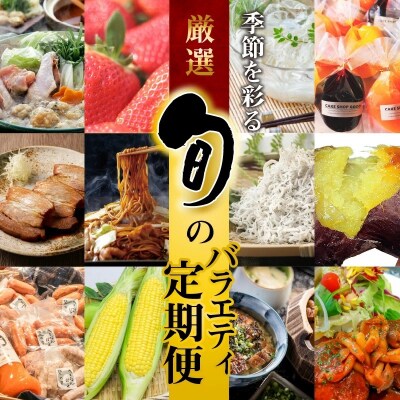 【全12回】厳選!季節を彩る旬のバラエティ定期便　H028-047
