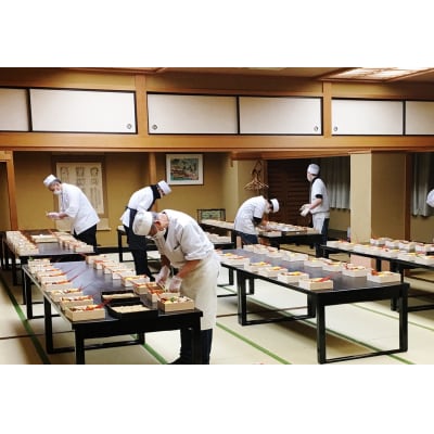 創業100年の日本料理店が作る 1段重 おせち(3人前) 冷蔵 2026年　H007-088