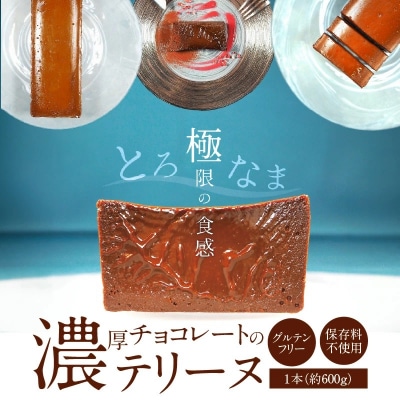 濃厚チョコレートのテリーヌ(約600g)【グルテンフリー・保存料不使用】 H173-008
