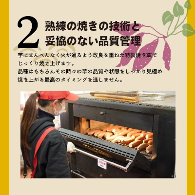 【全6回】毎月1種類ずつ届く 冷やし焼き芋定期便 約1kg×6回(計3種)芋スイーツH047-051