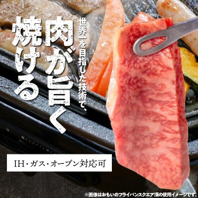 (某テレビ番組で紹介)スクエア 電気卓上コンロ 深型セット ドウシシャVer.　H051-231