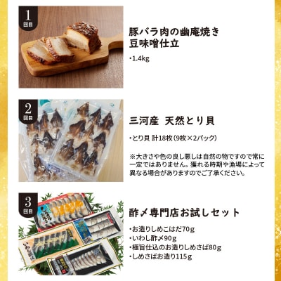 【全5回】お酒のおともに!厳選 おつまみの定期便　H028-083