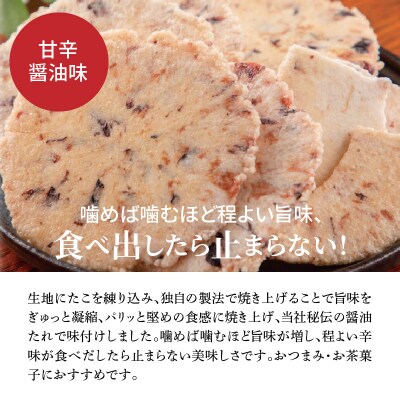 訳あり!元祖たこせんべい!甘辛醬油味 1.2kg (100g×12袋セット) H011-140