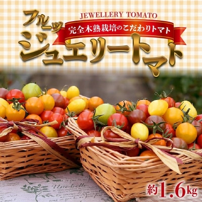 【事前受付】まるでトマトの宝石箱!フルーツジュエリートマト約1.6kg H004-203_Nov