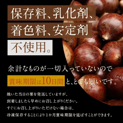 新栗(予約受付)【お試し】この道50年の職人が焼く、「天津甘栗」300g! H045-068
