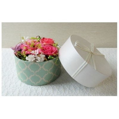 【日付指定可能】プリザーブドフラワーBOXアレンジメント 薔薇　ギフト　H193-023 