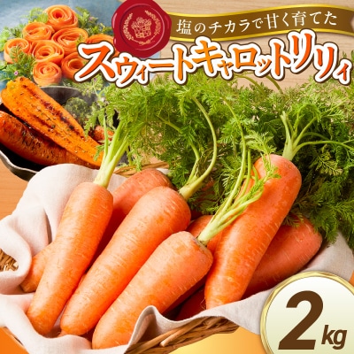 〈予約受付〉お試し 鈴盛農園の甘いにんじんスウィートキャロットリリィ2kg H022-016