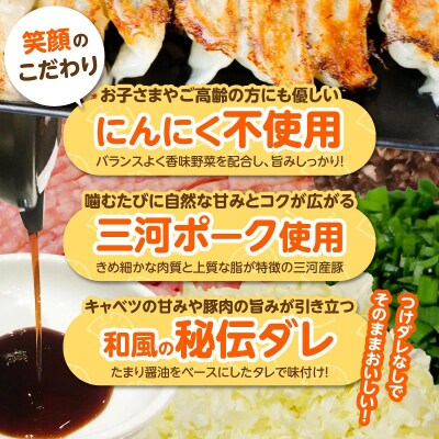 ≪家族が笑顔になる餃子≫『すまいる餃子』 36個 餃子 ぎょうざ 三河ポーク H204-003
