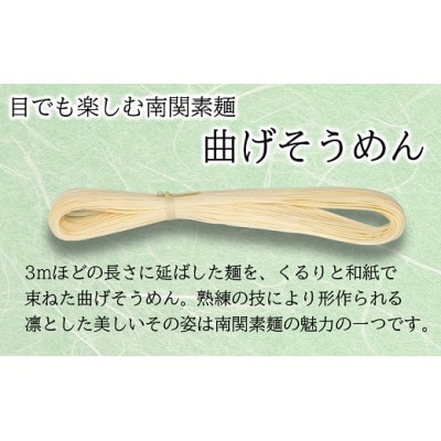 田中製麺所　南関素麺 20束入り