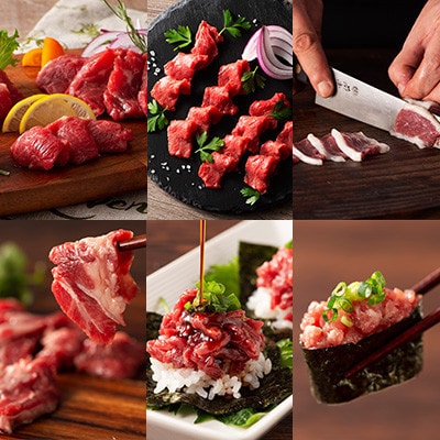 「熊本特産」フジチクオリジナル ふじ馬刺し堪能セット(南関町)