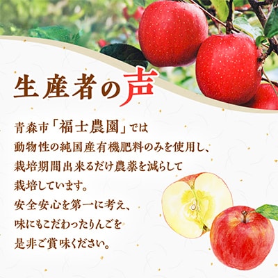 「サンふじ」約1.5kg&「王林」約1.5kg・糖度14度以上保証・特選贈答用りんご