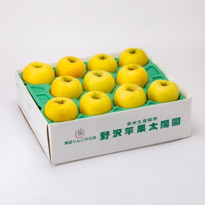 青森県産りんご「シナノゴールド」約5kg(家庭用)