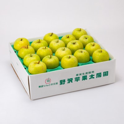 青森県産りんご「葉取らず王林」約5kg(家庭用)