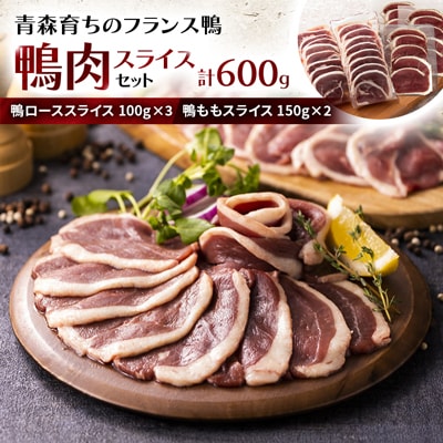 鴨肉スライスセット(ロース・もも)