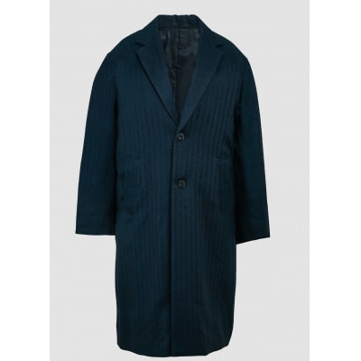 [KAPOK KNOT] チェスターコート UNISEX ネイビー Mサイズ　1着