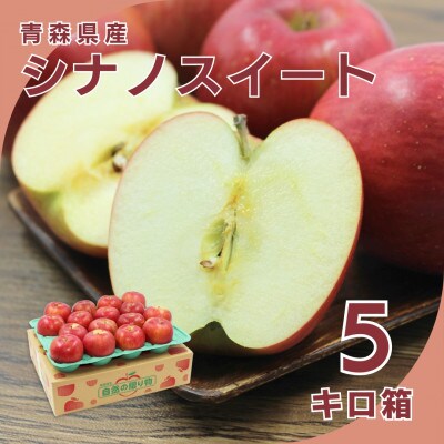 【10月下旬より発送開始】産地直送 青森県産シナノスイート 5キロ箱 10～23玉 青森県産りんご