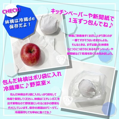 りんご 葉とらずサンふじ&シナノゴールド 2品種おまとめ直送♪家庭用 糖度13度以上 計5.6kg 