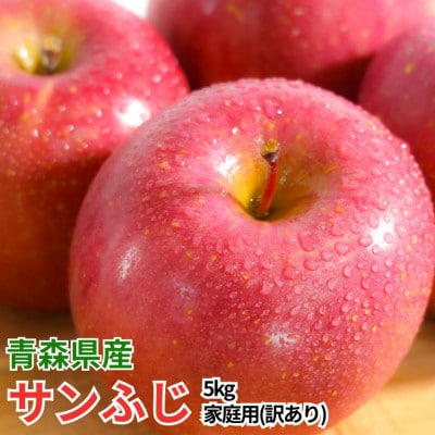 【26年11月より順次発送】平均糖度13度以上! サンふじ 約5kg 訳あり　青森県産りんご